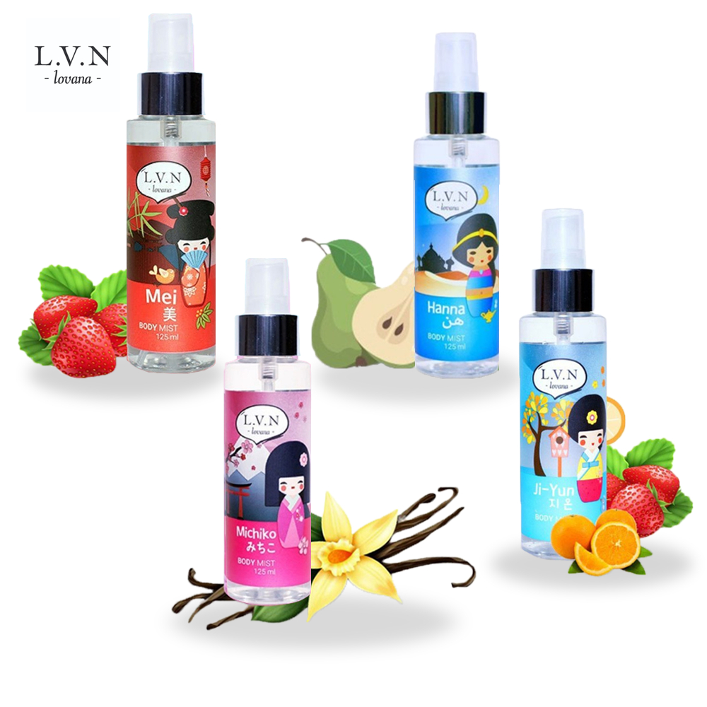 Parfum Tahan Lama Lovana Body Mist 125ml Parpum Cewe Tahan Lama dan Wangi Minyak Wangi Wanita Parfum