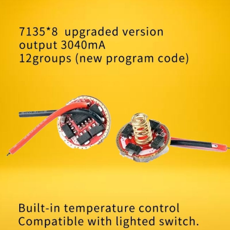 Driver Convoy  New & Upgraded 7135x8 17mm Output 3040 mA 12 Groups