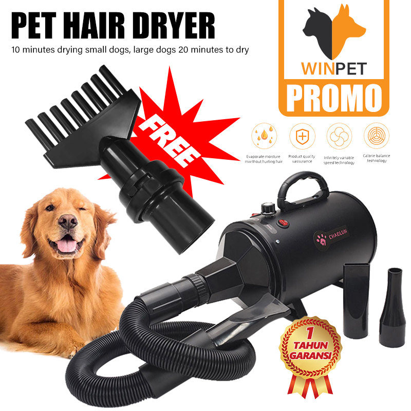 2800W Pengering Rambut Hewan Peliharaan Pengering Perawatan Kucing Anjing Pengering Rambut Hewan Peliharaan LED