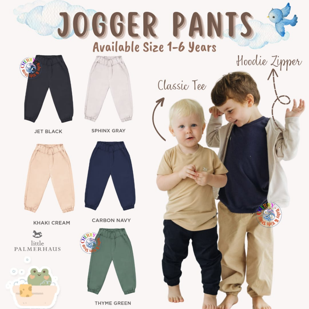 Little Palmerhaus Jogger Pants / Celana Panjang 1-6 Years CBKS SO