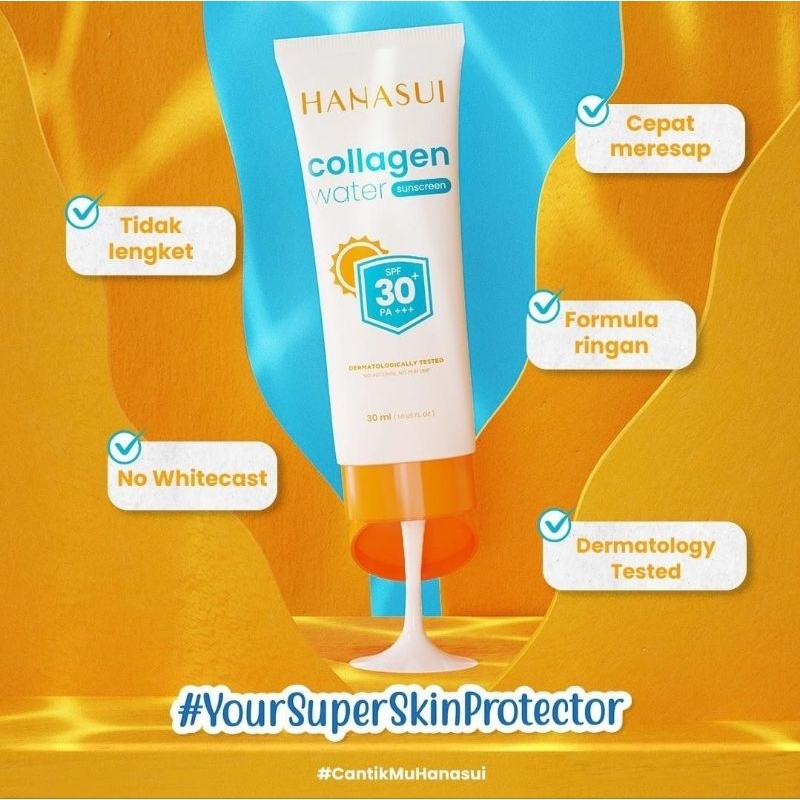 Hanasui Collagen Water Sunscreen SPF 30 | Hanasui Sunscreen