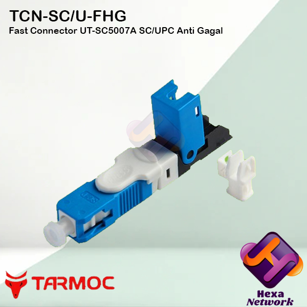 Tarmoc TCN-SC/U-FHG | FAST CONNECTOR UT-SC5007A SC/UPC Anti Gagal 100Pcs