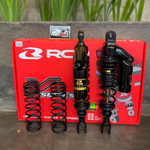 Shock RCB VD Nmax old Nmax new Aerox 155 Aerox New RXKING Tiger Kharisma 305mm 330mm Ready Black Ser