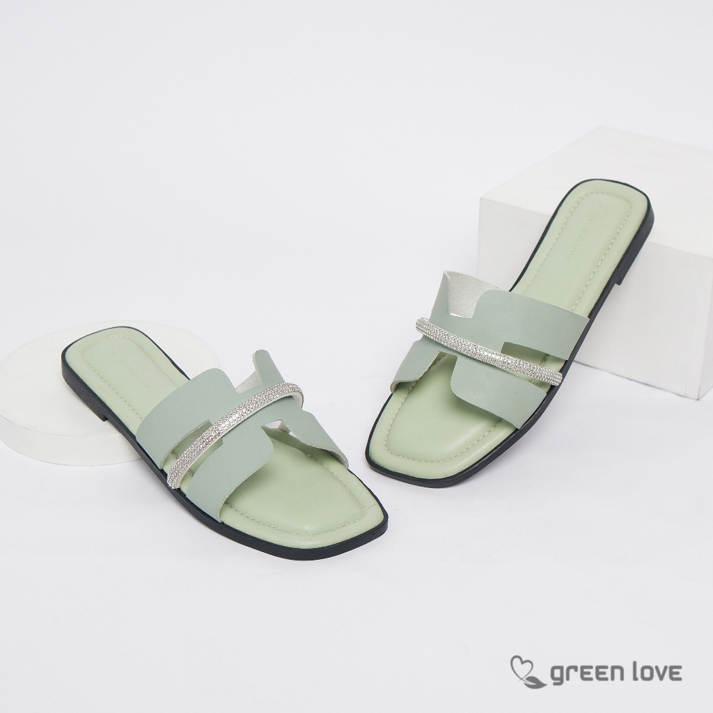 Green Love Sandal Wanita MILLIE