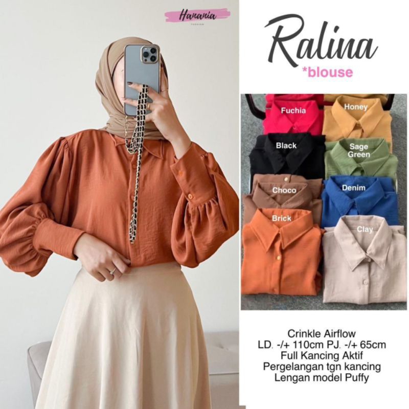 blouse cewek/blouse ralina