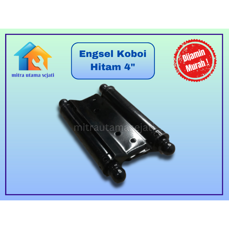 ENGSEL KOBOI KOBOY 4" JUMBO PINTU 2 ARAH KIPAS OTOMATIS MURAH