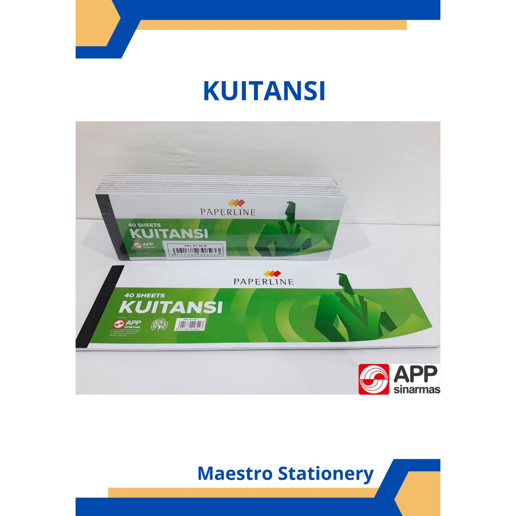 

Buku Kwitansi / Kuitansi Paperline kecil - sedang - besar