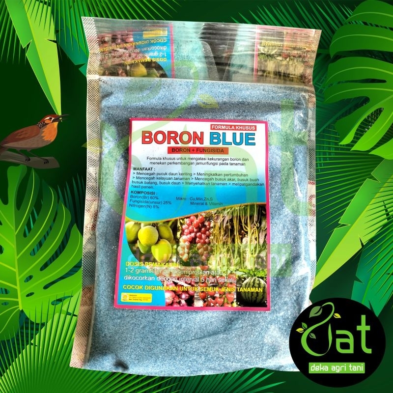 PROMO PUPUK BORON BLUE 1KG BORON + FUNGISIDA