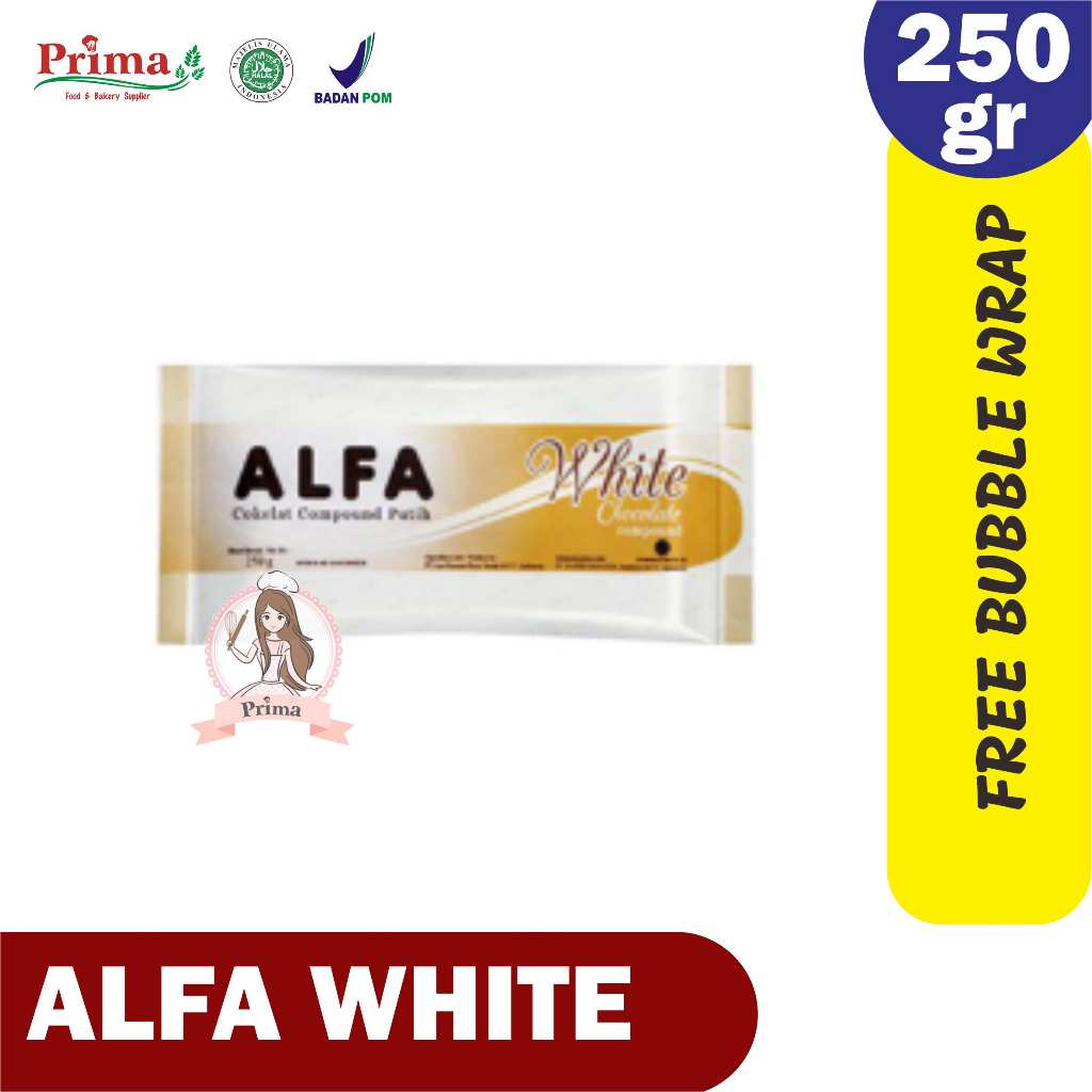 

Chocolate compound white - Alfa 250gr