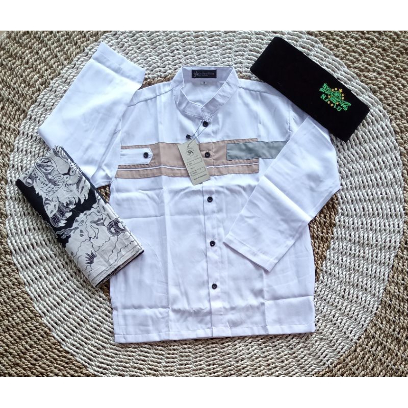 Set Lengkap Koko anak //Koko Santri//Koko Toyobo