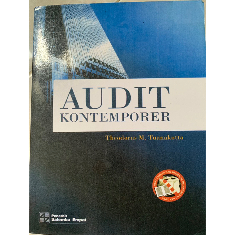 

Buku Audit Kontemporer Theodorus M. Tuanakotta