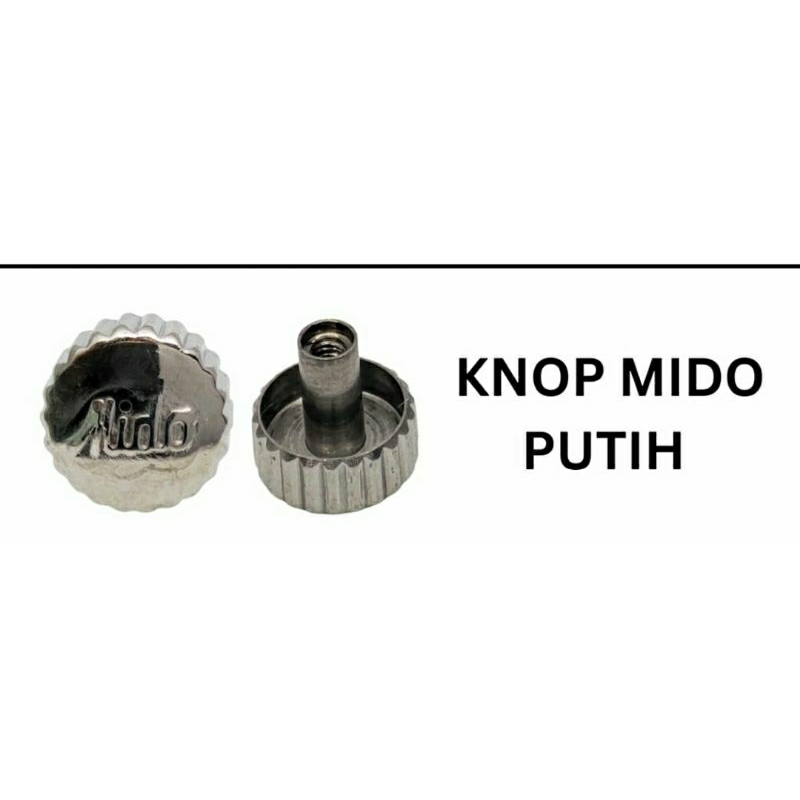 Knop pemutar jam tangan mido kwalitas original