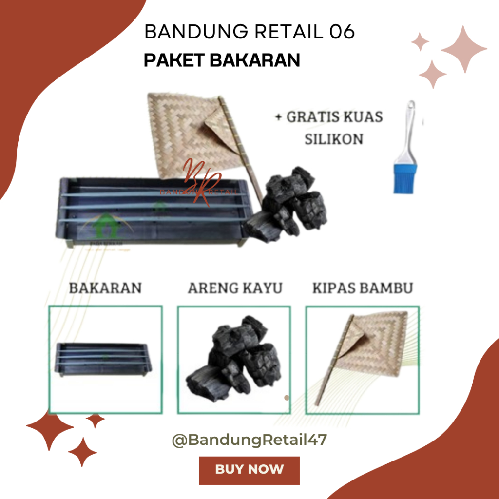 Paket Bakaran Sate Panggangan Sate Kipas Areng Bakaran Idul adha Paket