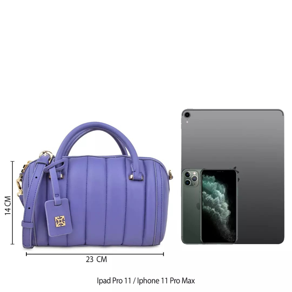 Gobelini - Rossy Mini Boston Quilted (PURPLE)