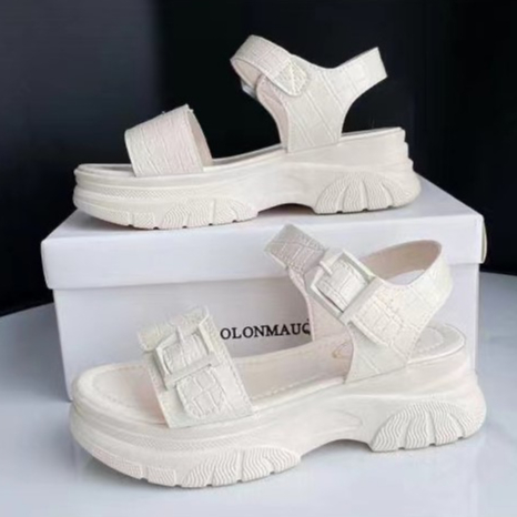 KZT-SW23 Sandal Wedges Korea Fashion Import Premium COD Murah