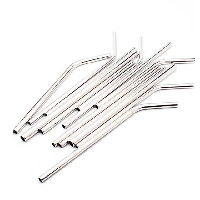 Sedotan Stainless Steel Straw Anti Karat - Sedotan Ramah Lingkungan