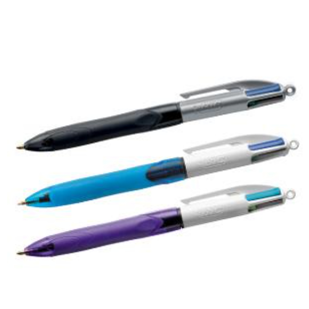

Bic Grip 4 Colour 1.0 mm Ballpoint Pen