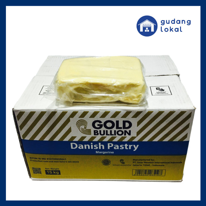 

Gold Bullion Danish Pastry Margarin Margarine - 500Gr