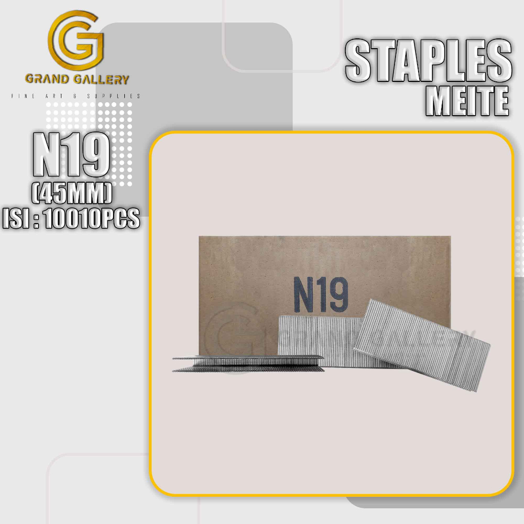 

STAPLES N19 / ISI STAPLER N851 - N 19/N-19 (45MM)