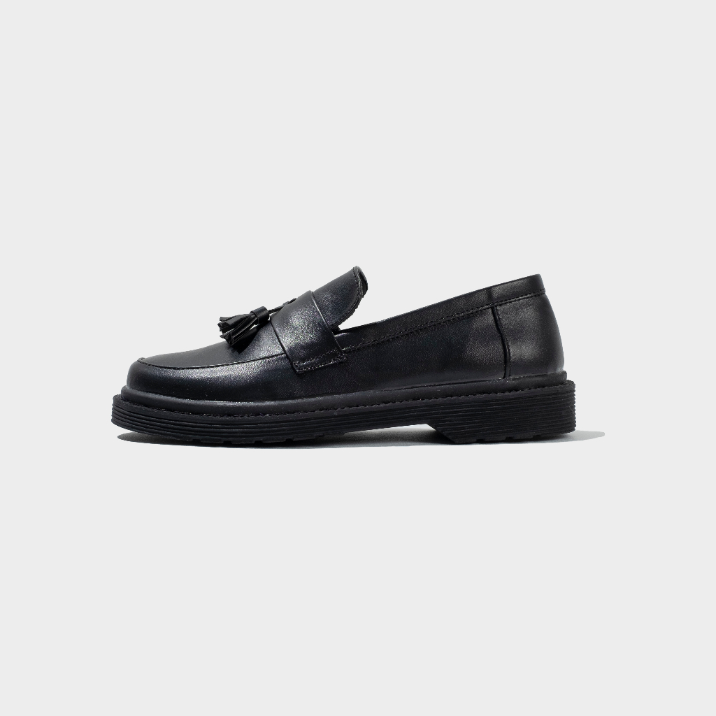 Xcloud x Satmata Sepatu Formal SlipOn Casual Pria NARUNA Black