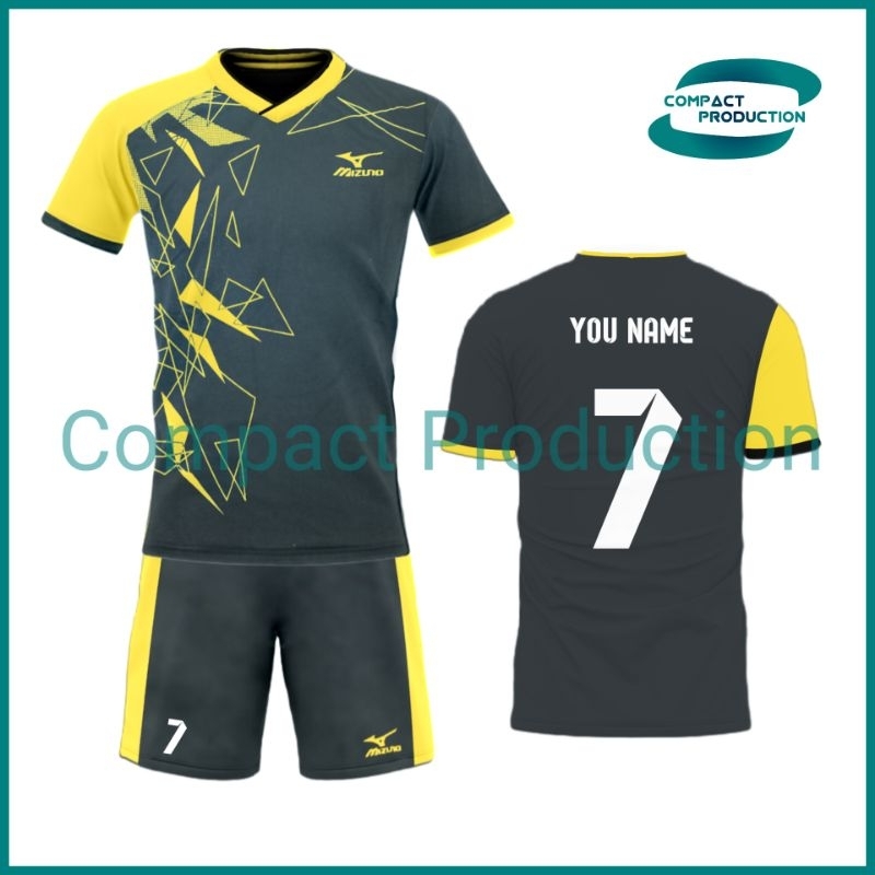 MIZUNO 13 jersey setelan olahraga bisa custom tambah nama dan nomor  bola futsal murah baju olahraga outdoor olahraga voli badminton grade orisetelan voli bulu tangkis / yenis baju olahraga pria / wanita