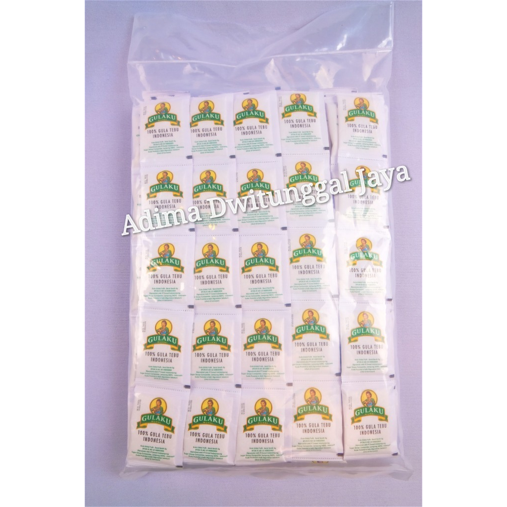 Gulaku Sachet 250 x 8gr - Pack (1 Pack isi 250 sachets)