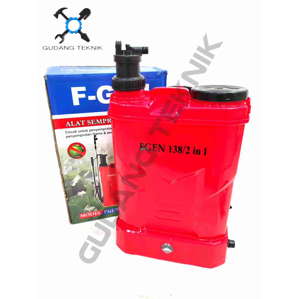 (F-GEN) Sprayer Hama Elektrik 13.8L 2in1 F-GEN FGEN / Alat Semprotan Semprot Obat Hama 13,8 Liter Elektrik Manual FGEN F GEN