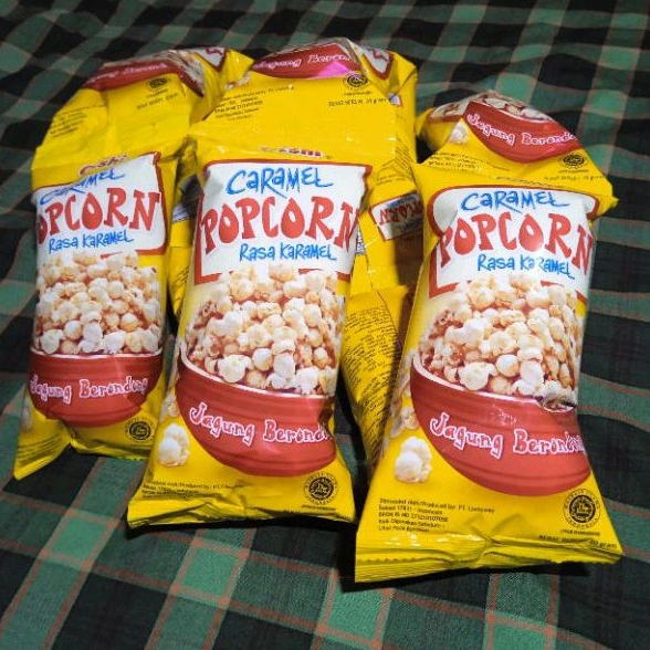 

Berondong Jagung Oishi Rasa Karamel 20g isi 10 pcs