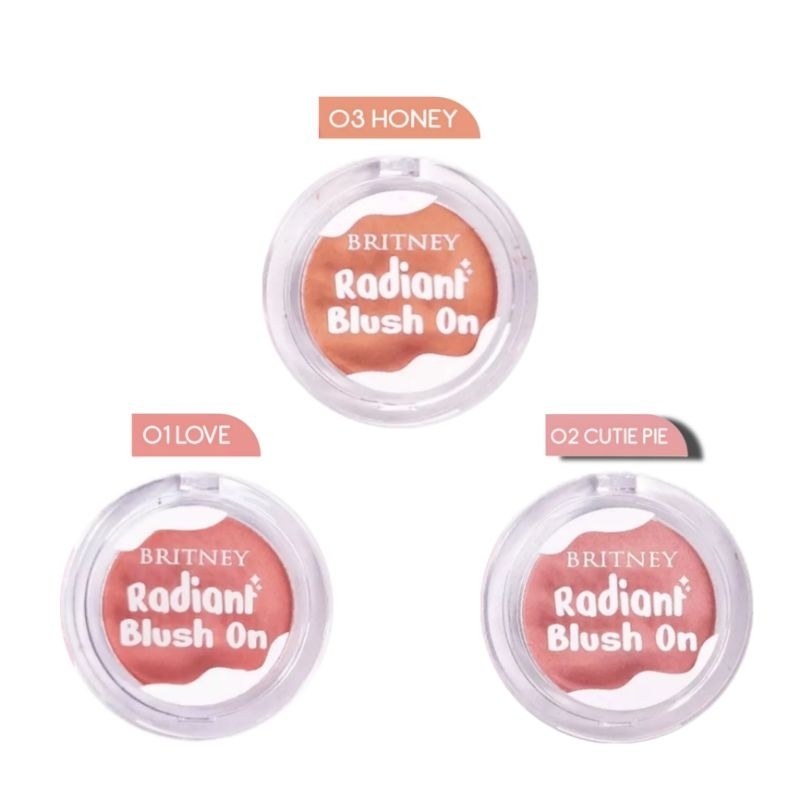 BRITNEY Radiant Blush On 3.5gr