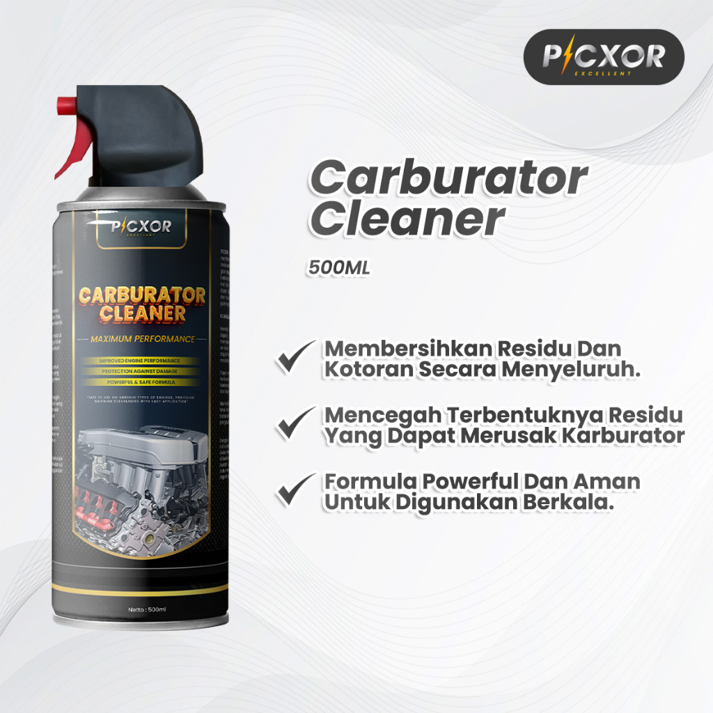 PICXOR Carburator Cleaner - Pembersih Carburator Mobil