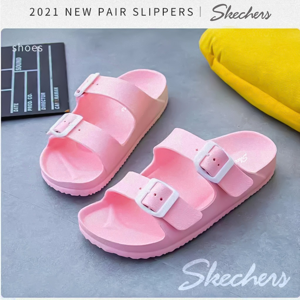 Sandal Wanita Strap Skechers Sandal Cewek Selop Sendal Wanita Slip On Skecher Sendal Strap Terbaru