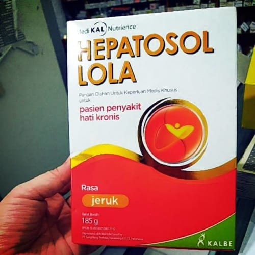 Hepatosol Lola 249 Gram Susu Nutrisi Suplemen Kesehatan Hati