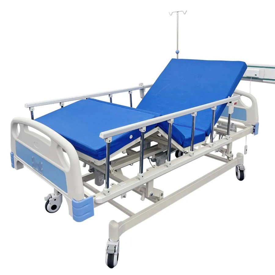 Tempat Tidur Pasien Elektrik 3 crank | Electric Hospital Bed 3 crank ABS | ranjang pasien elektrik 3