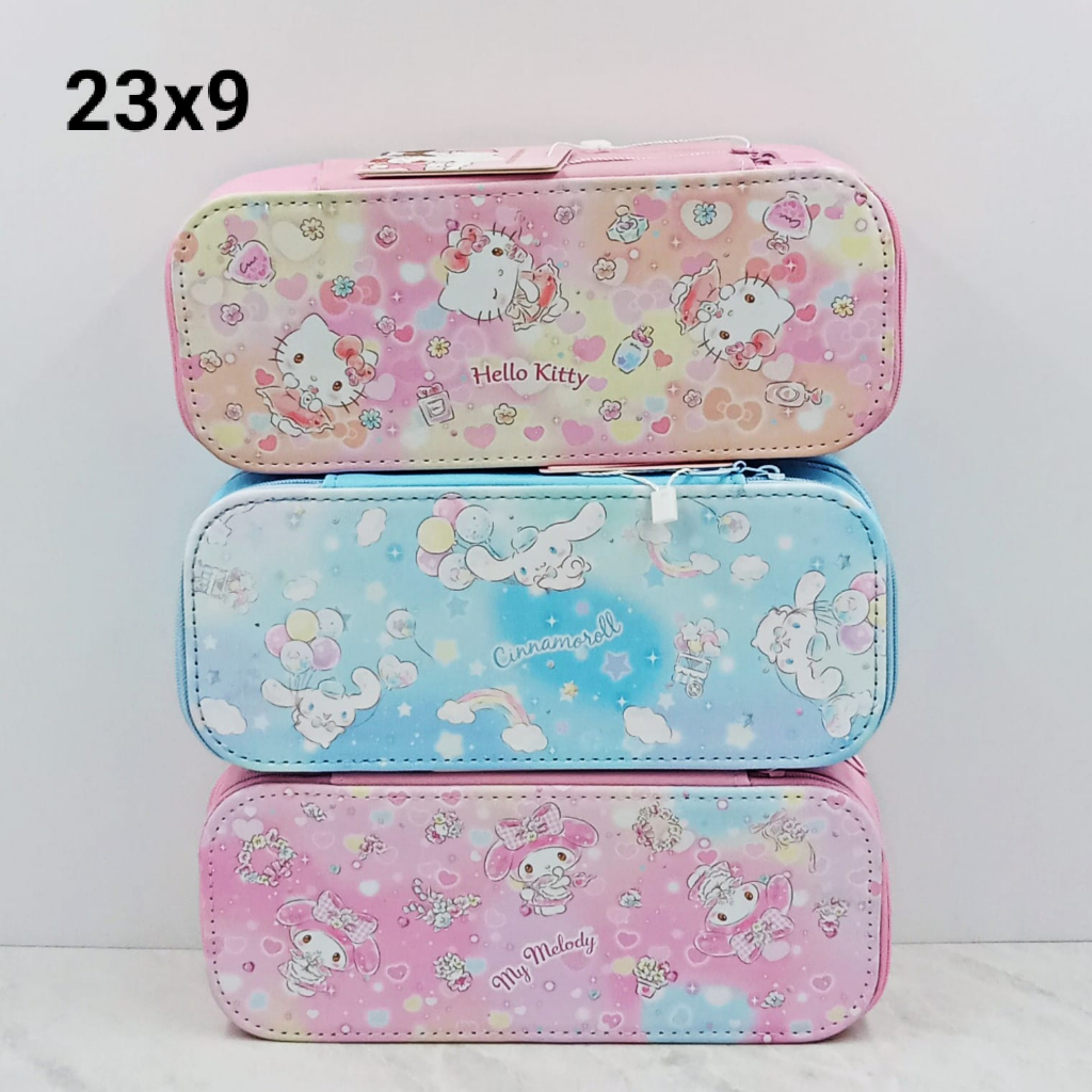 

YASMITESTUFF | TEMPAT PENSIL 2 RESLETING HELLO KITTY MELODY CINAMONROLL