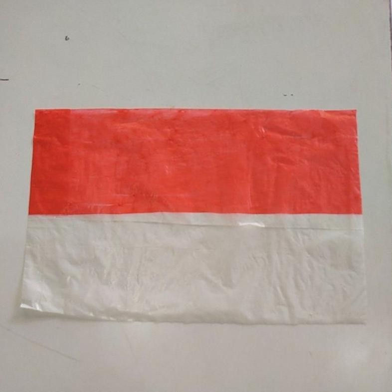 Bendera Plastik Merah Putih Bendera Indonesia merk SEMAR 100 lembar