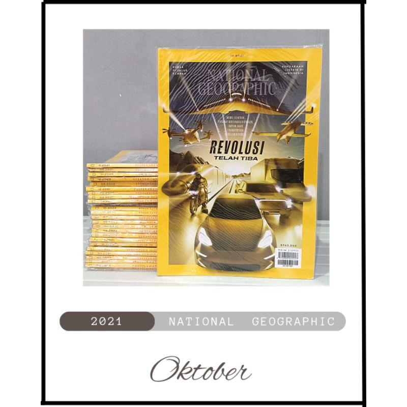 majalah national Geographic Indonesia edisi Oktober 2021