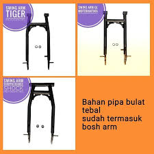 Arm custom bulat pnp GL TIGER MEGAPRO SCORPIO