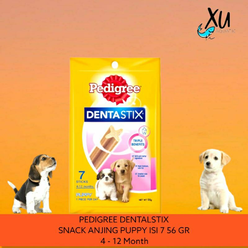 PEDIGREE DENTAATIX SNACK ANJING PUPPY 56 GRAM