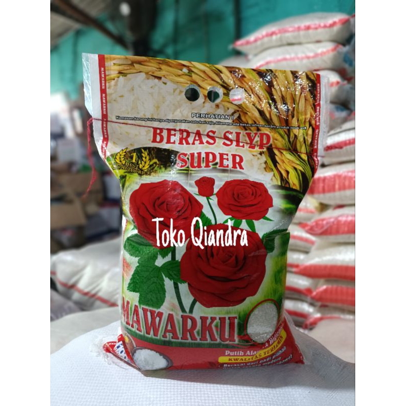 Beras Super Premium Mawarku 5 kg