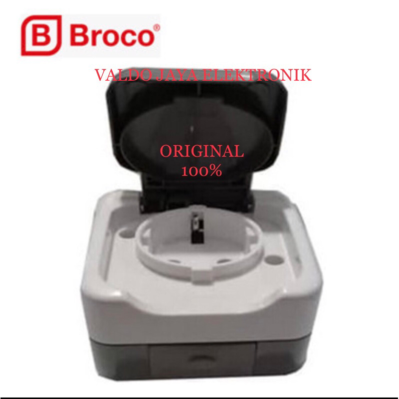 BROCO Stop Kontak Outdoor ATLANTIC 2151 Stop Kontak Tertutup