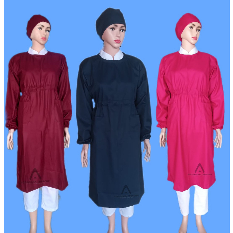 GOWN ANTI AIR/ WATERPROOF SURGICAL GOWN/APD BAJU JAGA DOKTER PERAWAT BIDAN DAN NAKES, GOWN MURAHBERKWALITAS