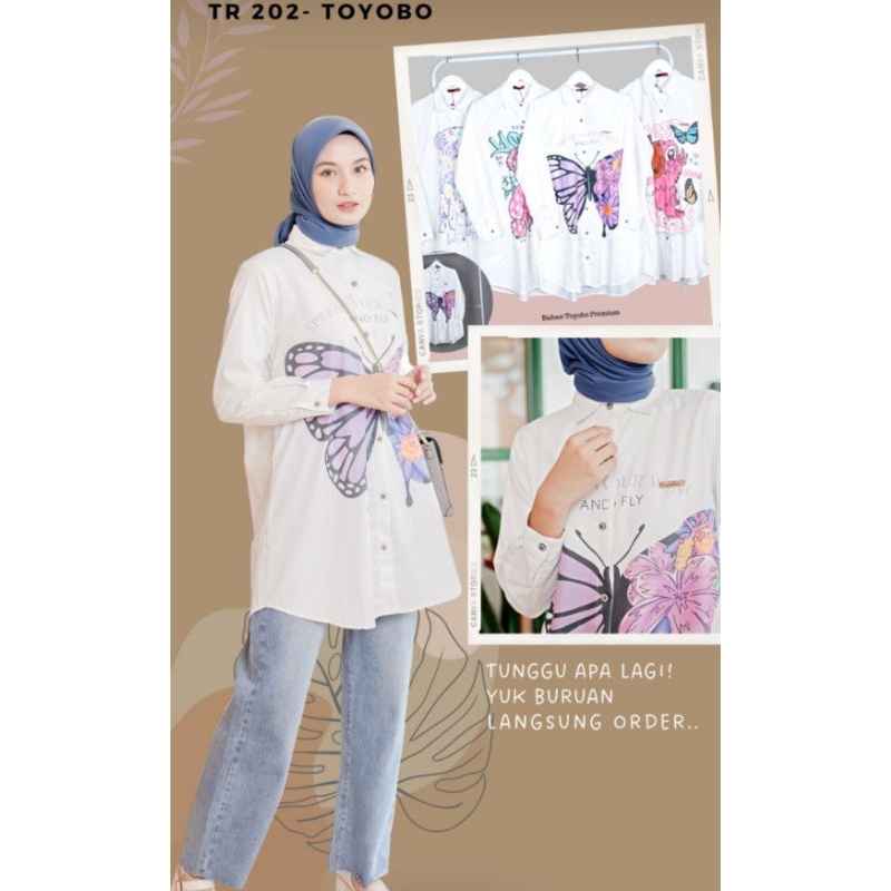 tunik, tunik katun, tunik polos, tunik printing, tunik toyobo, kemeja tunik