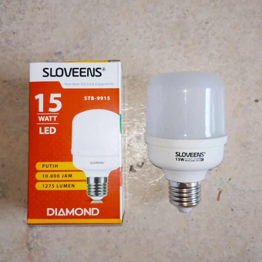 Sloveens Diamond Lampu LED Capsule 15 Watt - Cahaya Putih