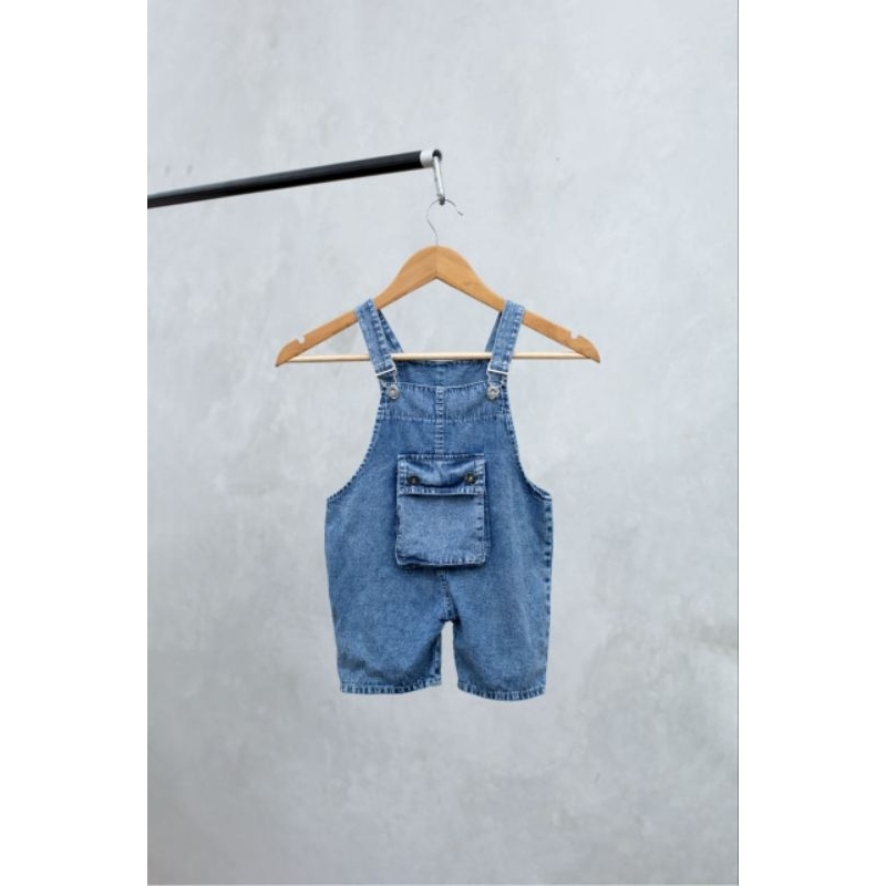 OVERALL // CELANA KODOK JEANS ANAK TERBARU USIA 1 - 7 TAHUN