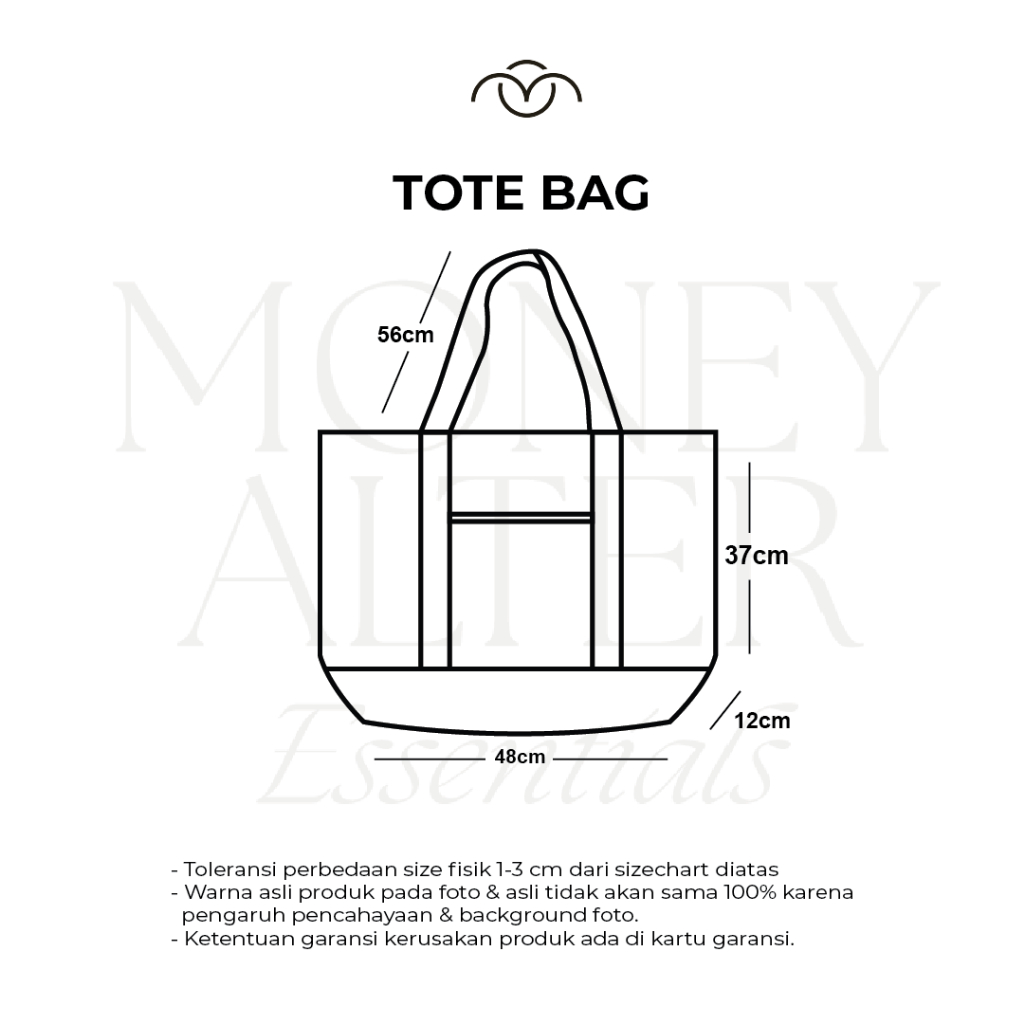 Money Alter - New ToteBag Vol.2 / Tas Bahu Kanvas