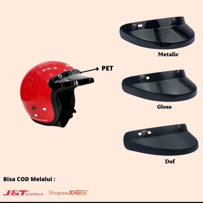 Topi Bogo pet Retro pendek