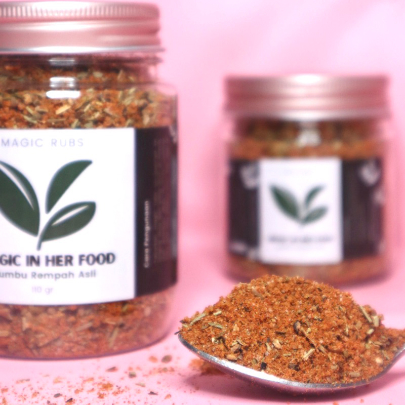 

Dry Rub | Magic Rub by Magic in Her Food | Bumbu Marinasi Serbaguna 160gr