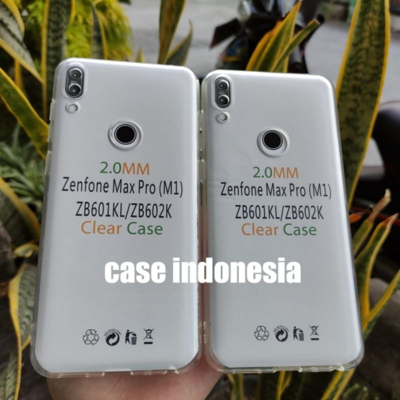 Soft Case Silikon Clear Case Transparan Asus Zenfone Max Pro M1 ZB601KL X00TD