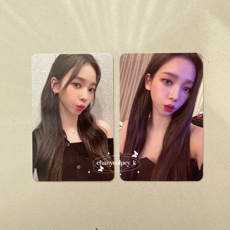 KARINA GIRLS PHOTOCARD 100% OFFICIAL Benefit POB