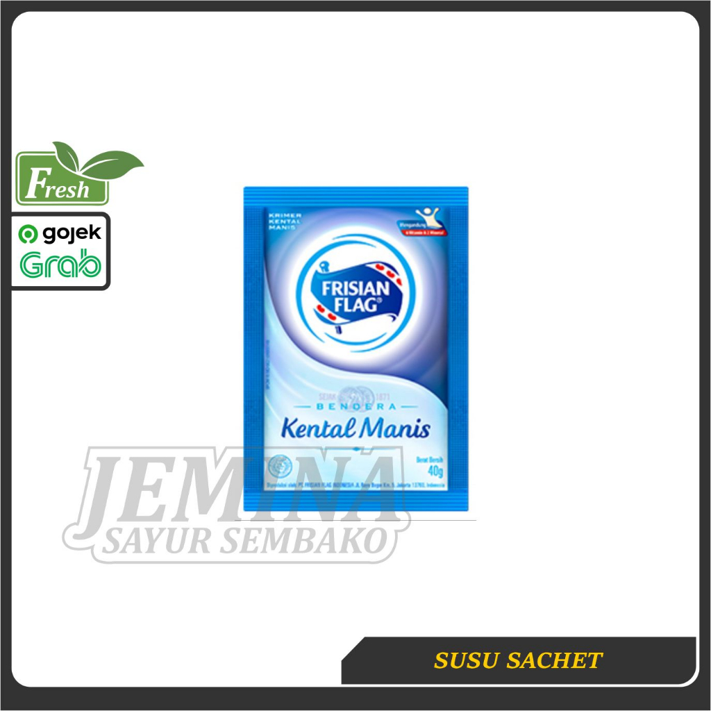 

Susu Sachet Putih Bendera Frisian Flag
